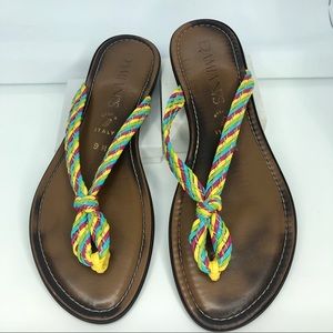 🌵Damiani’s Made in Italy Thong Sandals 9M